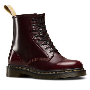 Dr Martens Vegan 1460 Cherry Red